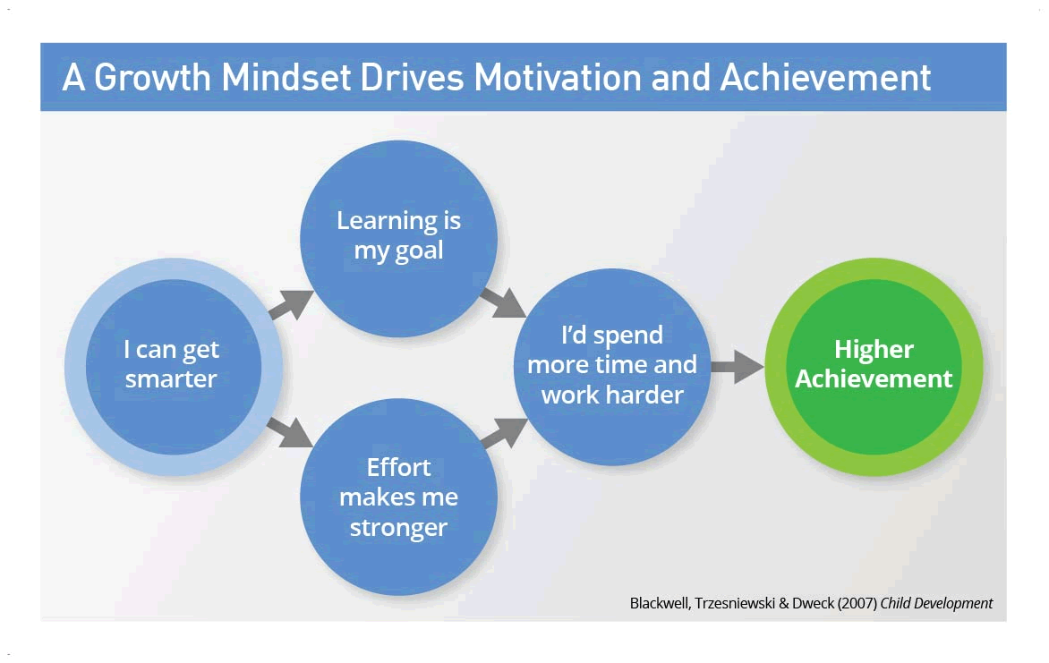 picture of growth mindset diagram